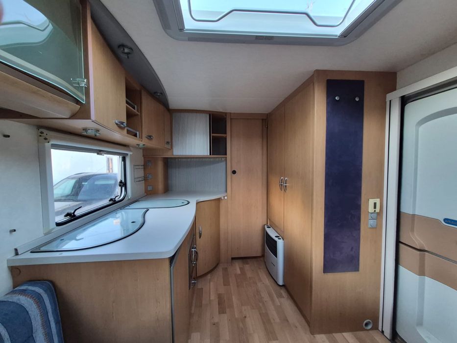 Rulota Knaus Sudwind 500,an2007,4-5 pers,Mover,fransbed,baie