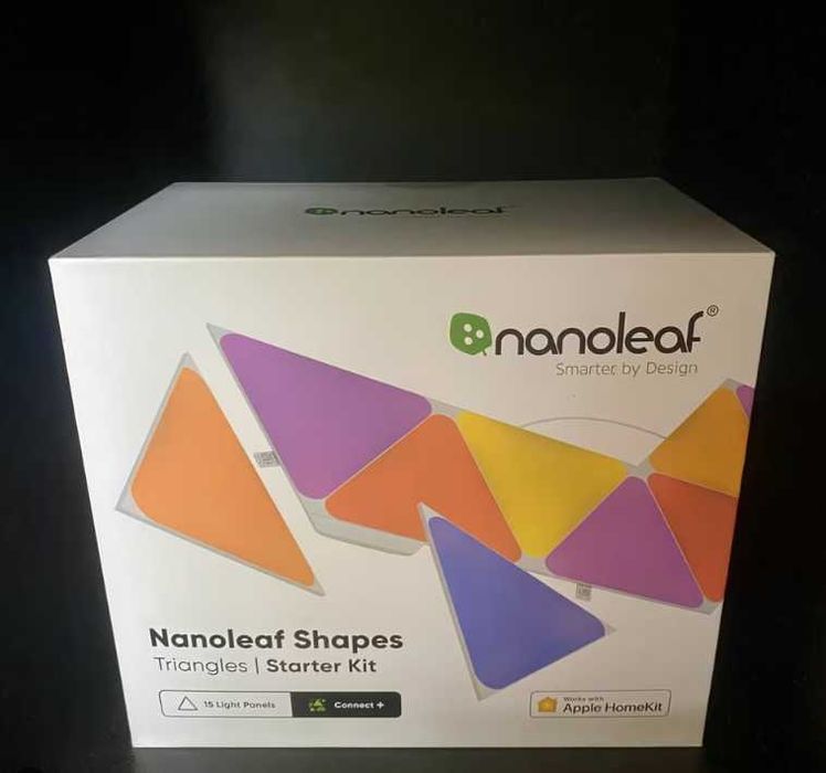 Kit 15 panouri luminoase inteligente Nanoleaf Smart RGB