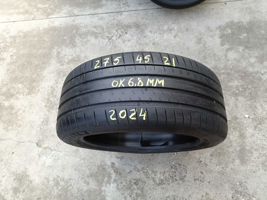 O anvelopa vara 275 45 21 michelin pilot sport 4 suv 6,8 mm dot 2024