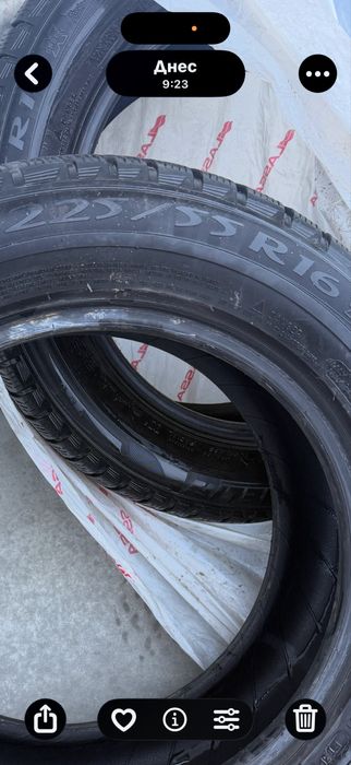 Зимни гуми 225/55/16 Мишелин