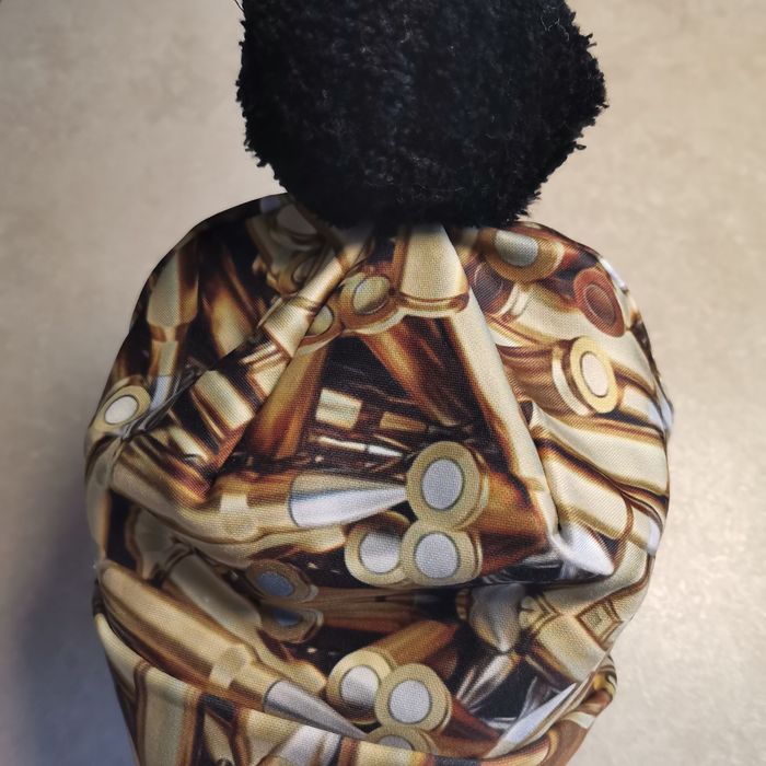 Шапка с принт патрони, размер S