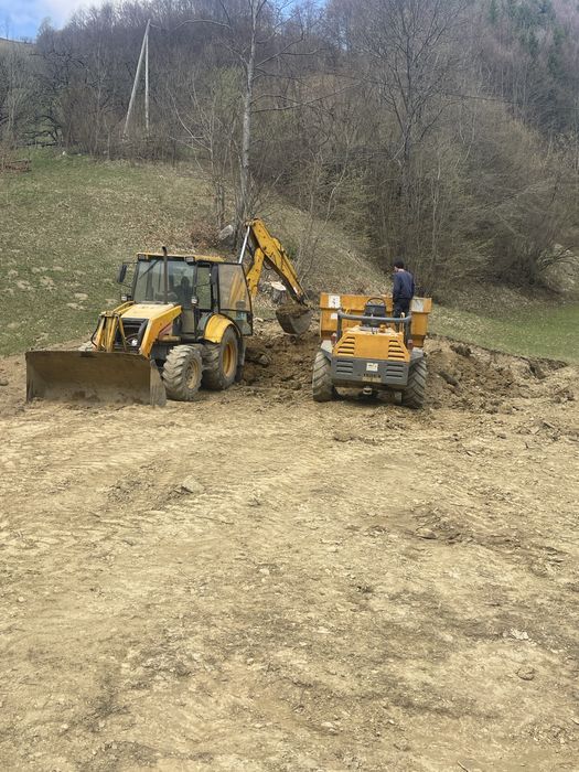 Vând buldoexcavator fermec 860