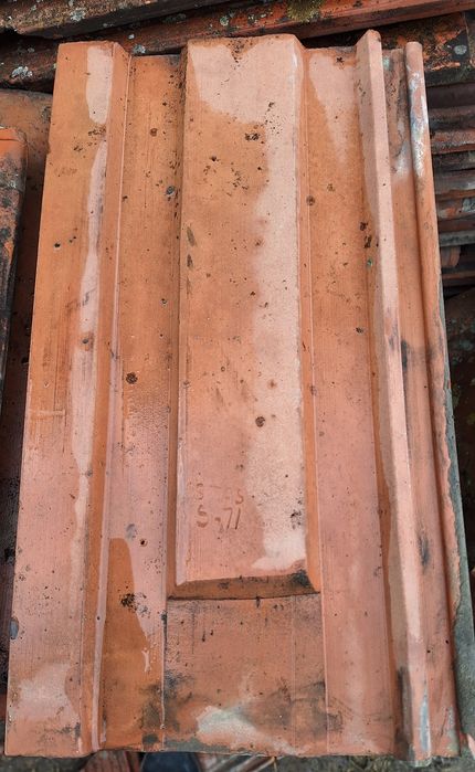 Țiglă ceramică veche, Jimbolia 253, 254 și STAS 6-71 + coame