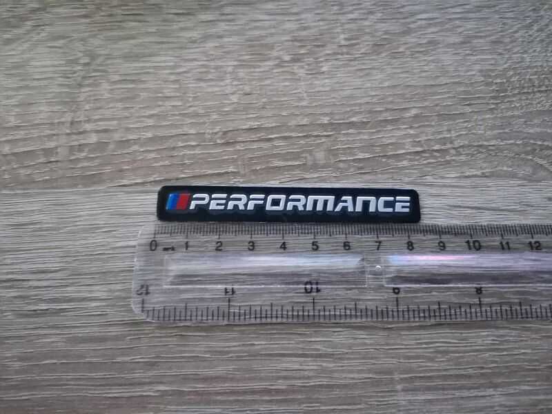 BMW Performance черен стикер