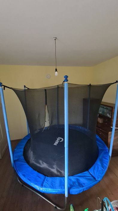 Батут Mappy с предпазна мрежа 244 см