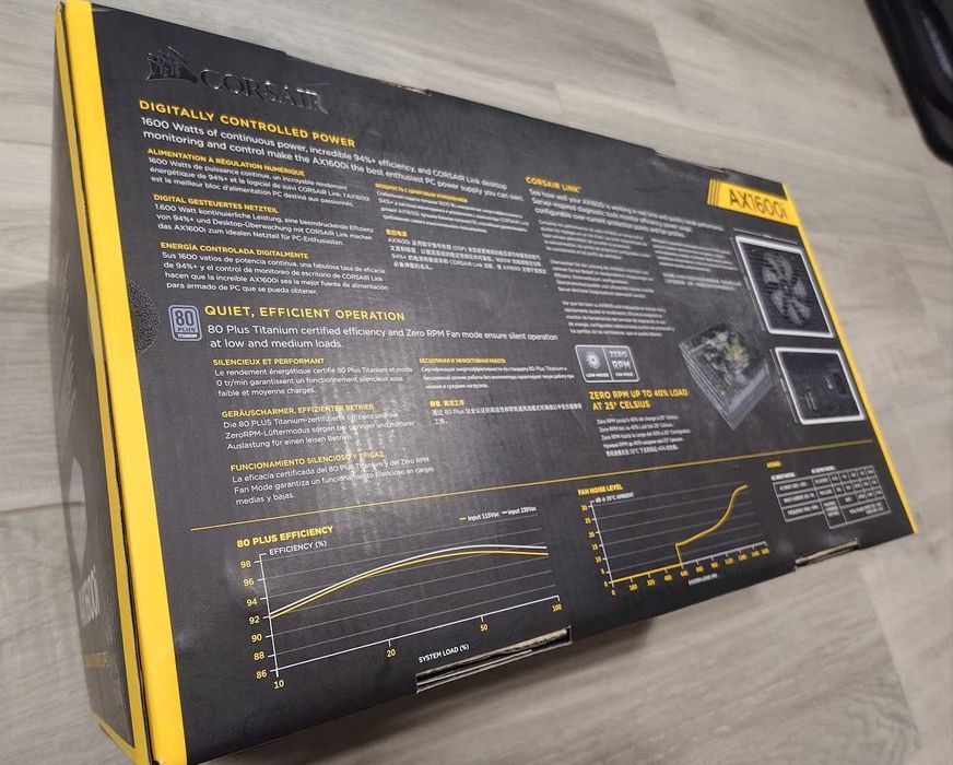 Sursa (PSU) PC Corsair AX1600i, 80+ Titanium, 1600W