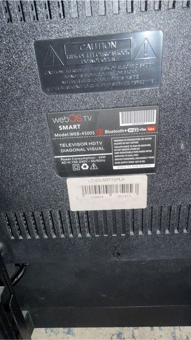 Продам lg телевизор нерабочий