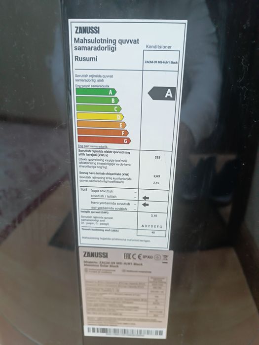 Кондиционер Занусси