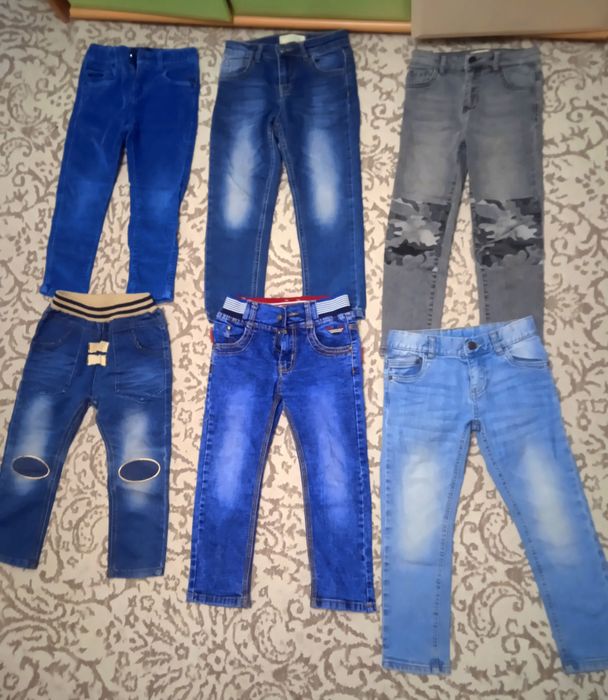 Джинсы на мальчика 104-116