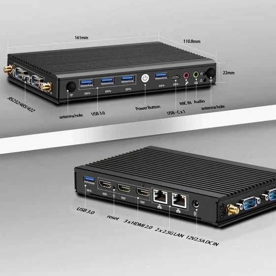 Newsmay BD08 Mini PC Industrial-Grade Power in a Tiny Package