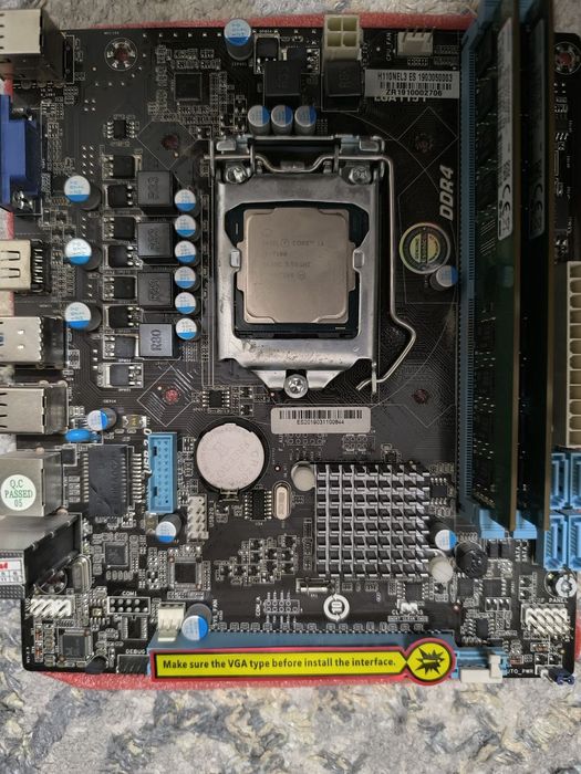 Tezda sotiladi Материнская плата Esonic H110NCL3 на базе чипсета Inte