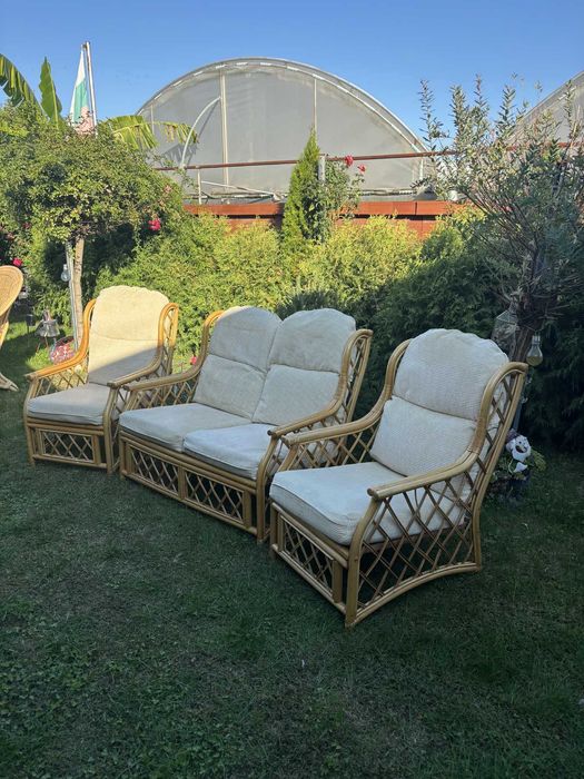 Комплект естествен ратан