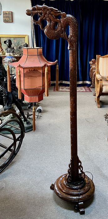 Lampă veche de podea *** vintage / antic / vechi / retro ***