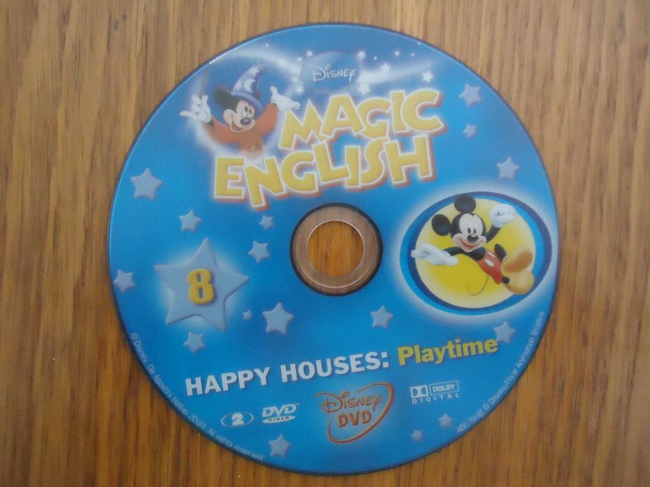 Vand 4 CD/DVD limba engleza pentru copii