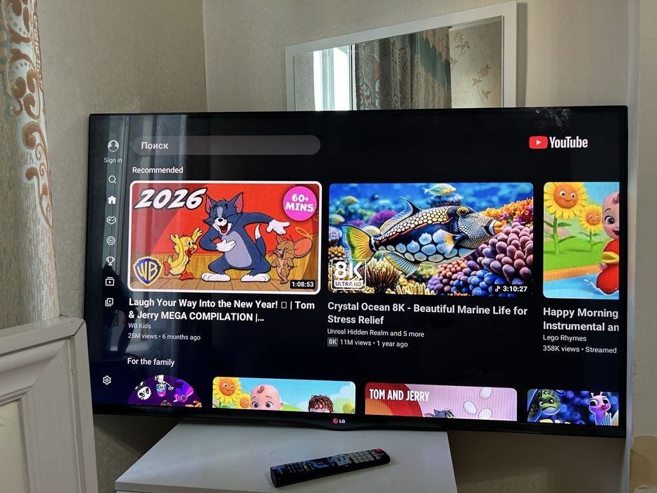 LG SMART TV 55/140см диогональ