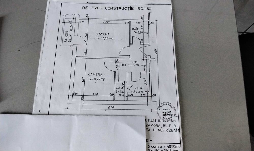 Apartament 2 camere de vanzare