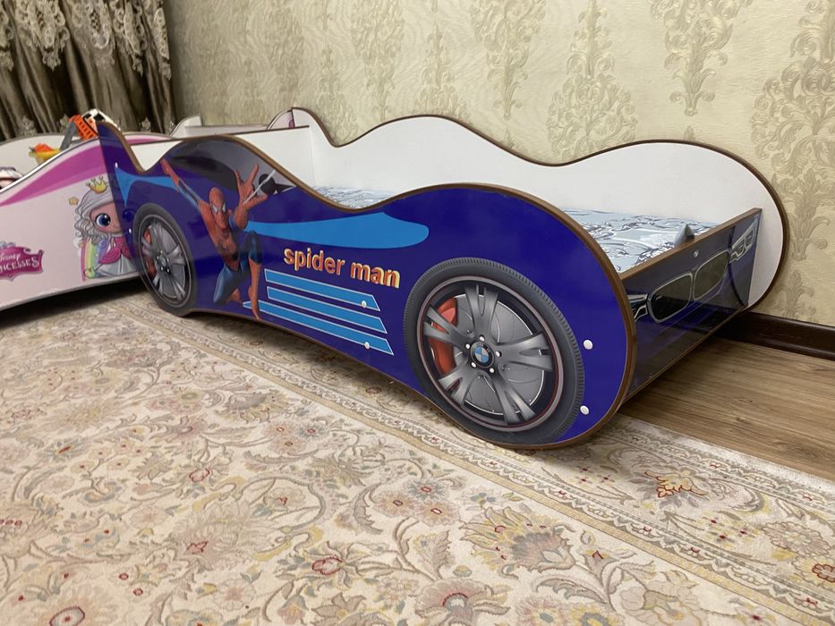 Детский машинка кровать