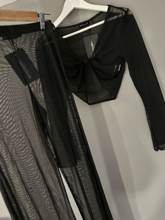 PrettyLittleThing Прозрачен сет S/M