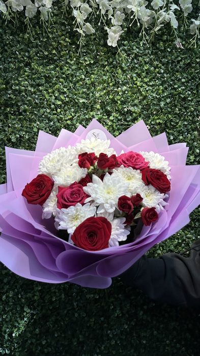 Доставка цветов розы семей