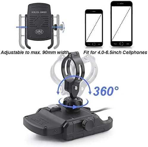 Suport telefon PH-06U, motocicleta, bicicleta, trotineta, waze, maps