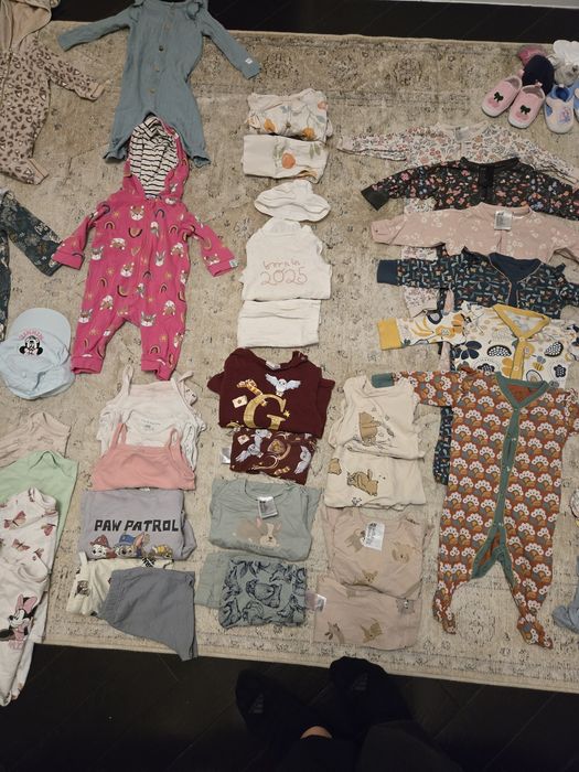 Lot haine Bebe marimea 68 HM Next Zara