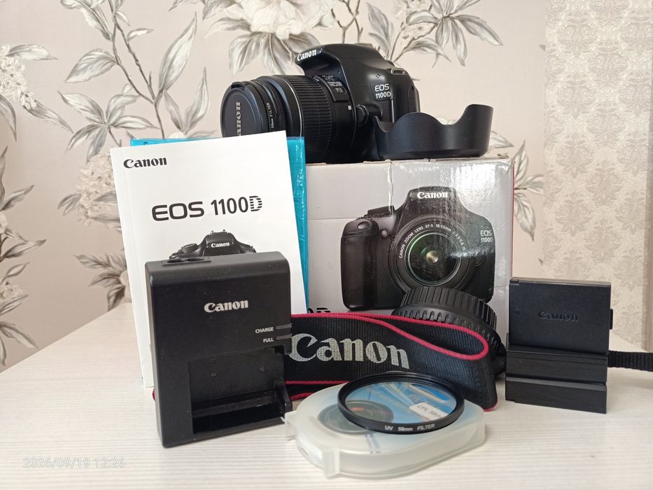 Canon EOS 1100D + 18-55
