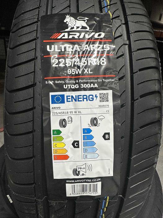 Нови летни гуми ARIVO ULTRA ARZ5 225/45R18 95W XL НОВ DOT