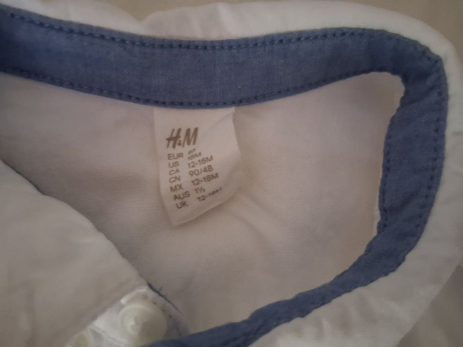 Риза за момче, размер 86, 12/18 месеца