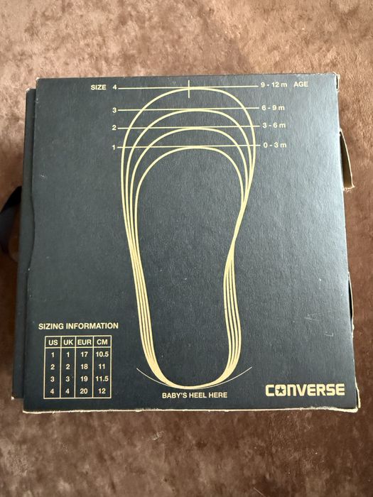 Бебешки буйки Converse