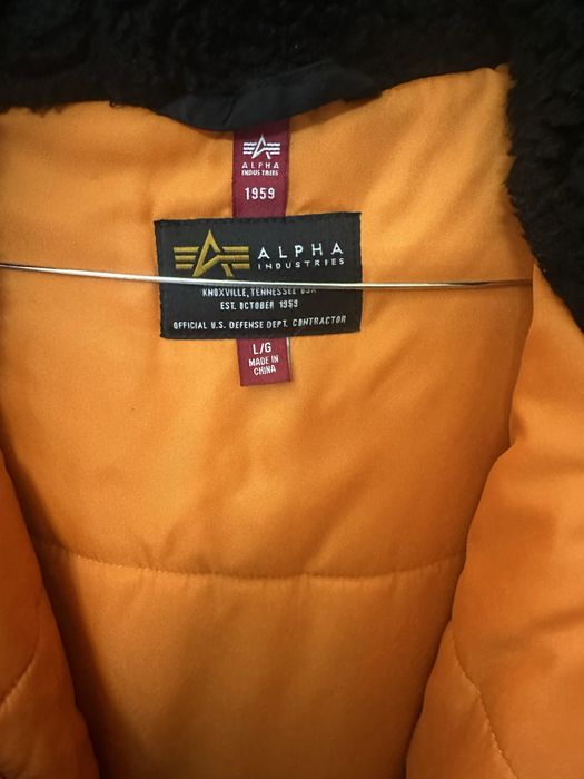 Зимняя парка Alpha Industries оригинал