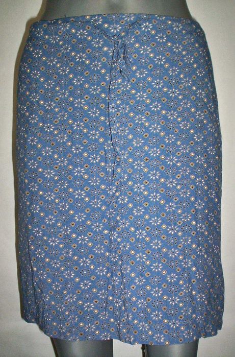 Fuste vara lejere dantela Zara creponata imprimeu floral plisata blugi