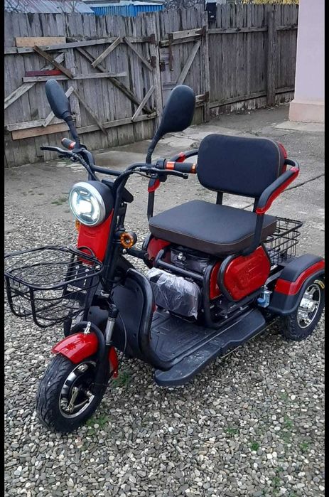 Tricicleta electrica mobilitate FARA PERMIS dizabilitati, adulti !-30%