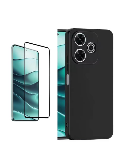 Xiaomi Redmi Note 14 14C 14T PRO 5G Pack Husa TPU + Folie Sticla Shild