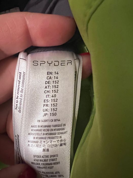 Costum ski spyder