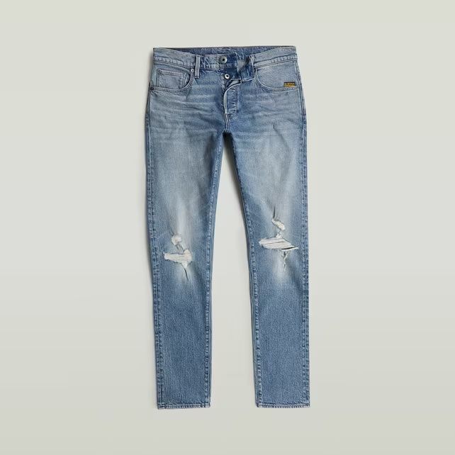 Оригинални дънки G-Star Raw 3301 W33 , W34 , W36 Slim нови мъжки светли