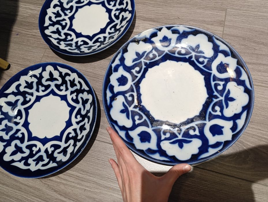 Узбекские национальные тарелки -ляганы