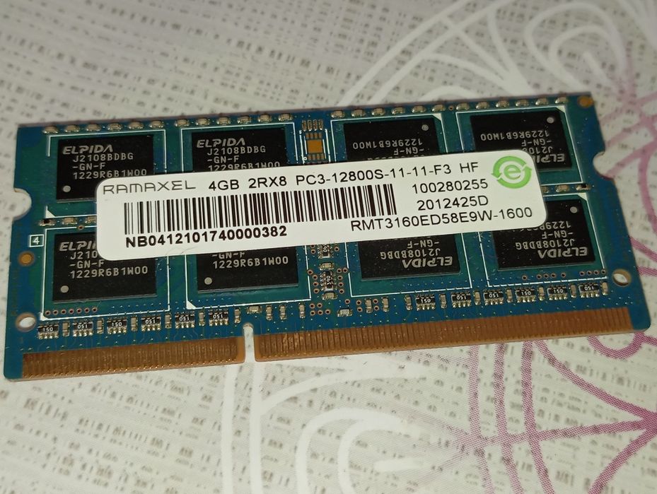 So-dimm DDR3 4GB