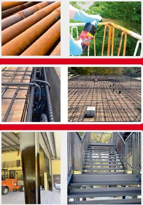 Tratament anticoroziv protectie antirugina balustrade porti gard metal