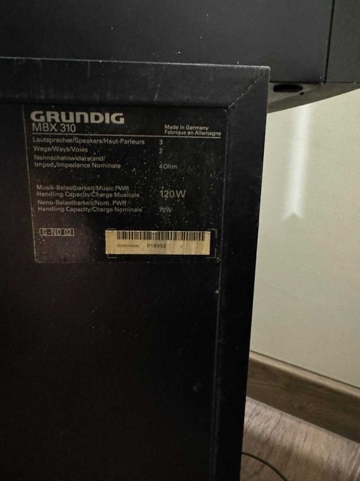 Тонколони Grundig MBX 310