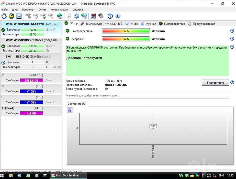 Жёсткий диск WD Purple 4TB / 6TB