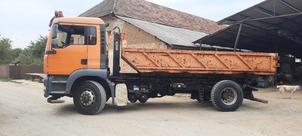 MAN TGA  abrollkipper 4x4