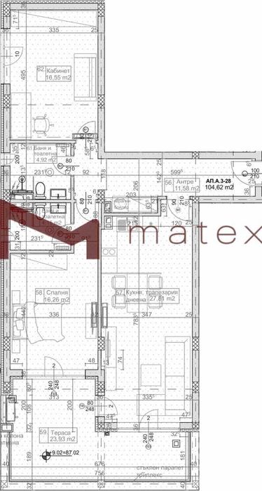 Продава се Тристаен апартамент в к.к. Слънчев ден - 133 кв.м за 1655 €/кв.м - Снимка #1