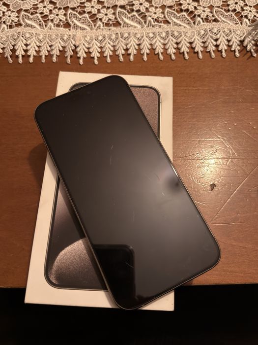 Iphone 15 pro max 256 gb (Natural Titanium)
