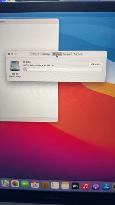 MacBook Pro A2141 16.1" I7 6core/ 32GB RAM / 512 SSD, garantie