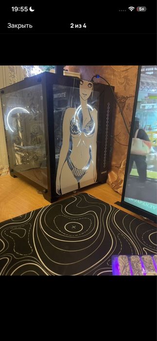 Продам игрлвлй пк + монитор