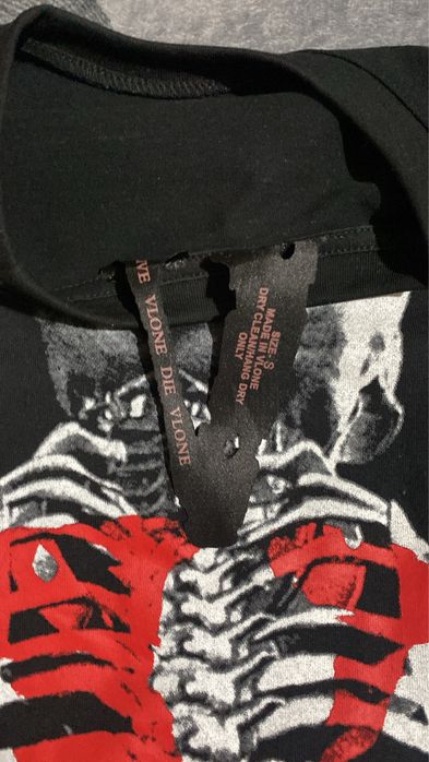 tricou negru vlone