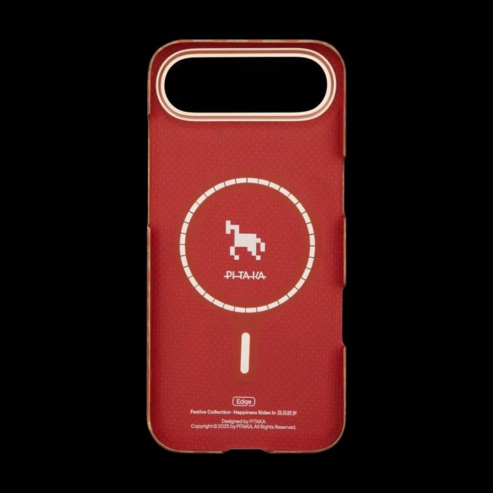 PITAKA Edge Rides MagSafe Калъф за iPhone 17 Air – Aramid Fiber