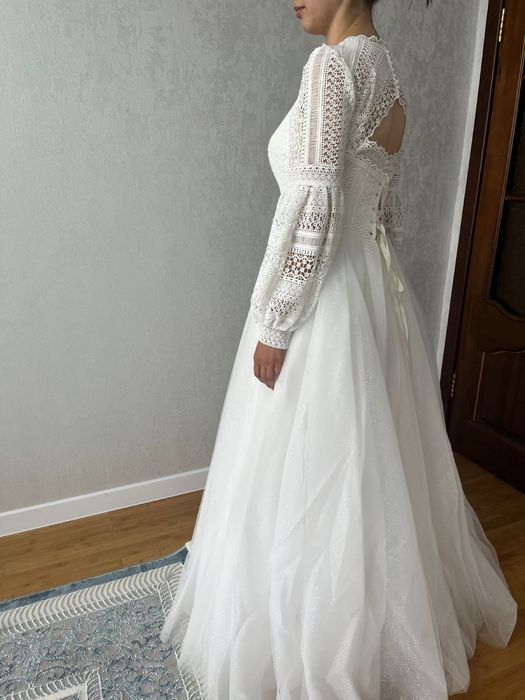 Продам свадебное платье 44.46