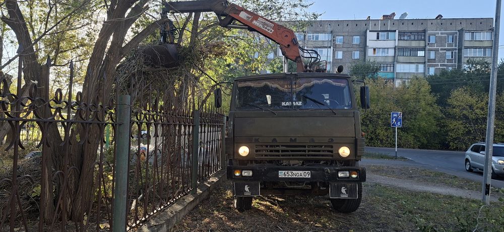 Вывоз мусора Услуги камаза
