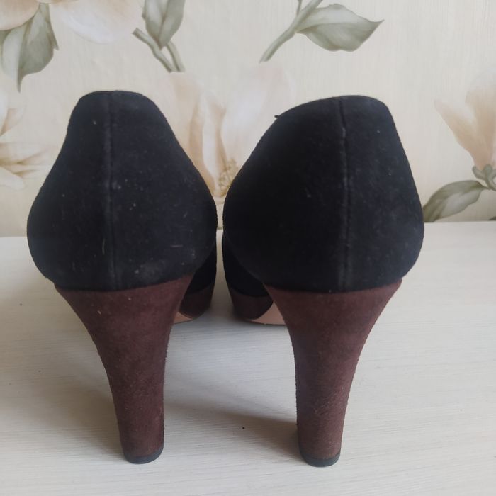 Туфли замшевые  PRADA